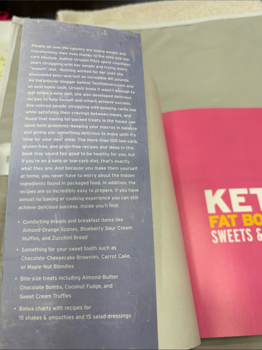 KETO Fat Bombs, Sweets & Treats Cookbook by Urvashi Pitre - Picture 5 of 7